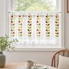 Partition Door Curtain, Soft Light Polyester Curtain, Blocking Views And Oil Fumes Curtain, Protect Privacy Drapes for Kitchen Door