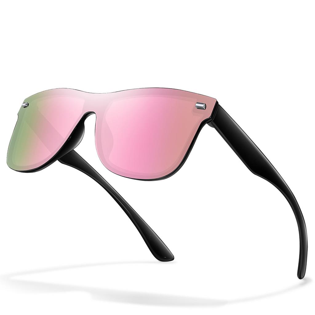 Square Fashion Uv400 Sunglasses Men Women Outdoor Driving Bicycle Road Windproof Goggles Hiking Camping Classic Shades