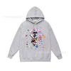 Unisex Oversized Cotton Hooded Sweatshirt With Camo Print Loose Fit Streetwear Teens Adults
