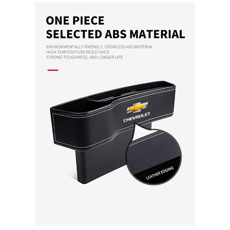 Car Seat Crevice Storage Box Seat Gap Slit Pocket Manager For Chevrolet Cruze Sail Onix Corsa Aveo Captiva Sonic Spark Tracker Trax Colorado Malibu