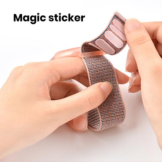 Kids Wristband Breathable Wear Resistant Adjustable Nylon Watch Band GPS Tracker Holder Protective Case for AirTag