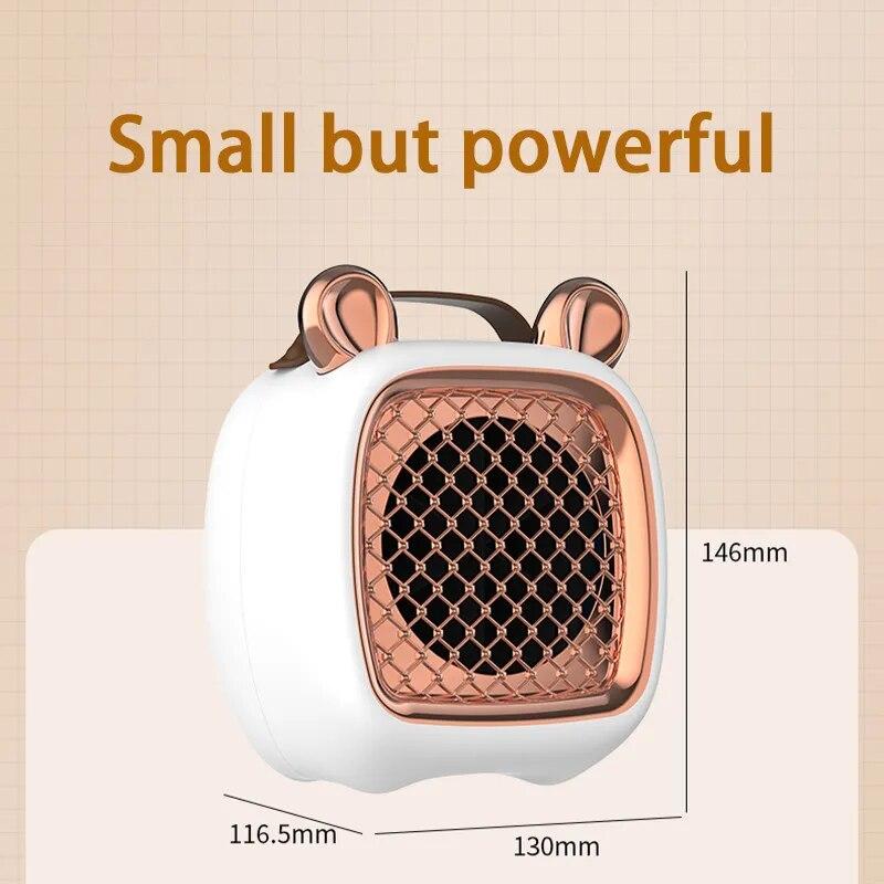 Xiaomi Electric Heater Mini Portable Intelligent Air Heater Reduced Wind Noise Home Heating Warmer Fan Intelligent Constant Temperature