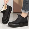 Women's High-Top Cotton Snow Boots - Thickened Velvet, Cold-Proof, Warm, Fashionable Winter Footwear
