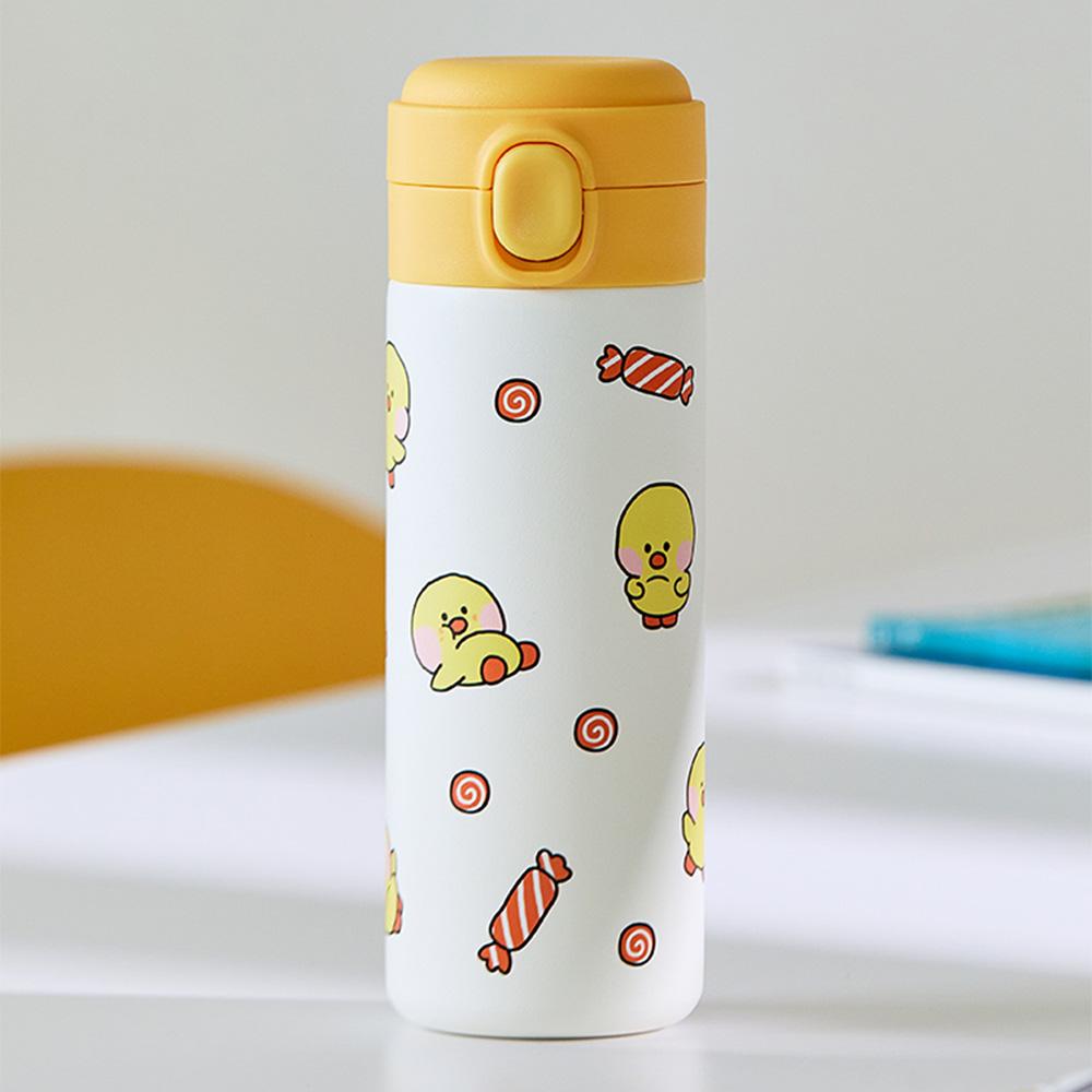 LINE FRIENDS Minini Sallini Pattern One-Touch Tumbler (420ml)
