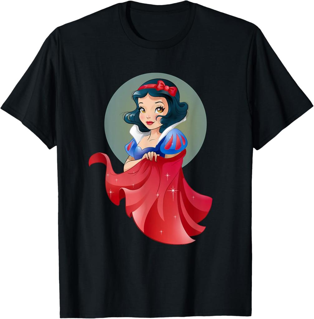 Heiße Mode Lässiges Unisex Schneewittchen Stilisiertes T-Shirt T-Shirt S-4XL Vier Jahreszeiten