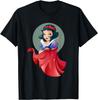 Heta Trendiga Vardagliga Disney Snövit Stiliserad T-shirt T-shirt S-4XL Fyra Årstider
