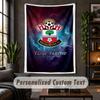 Arazzo da Parete Personalizzato, Testo Personalizzato Southampton FC, Tessuto Morbido Arte da Parete Per Decorazione Interna