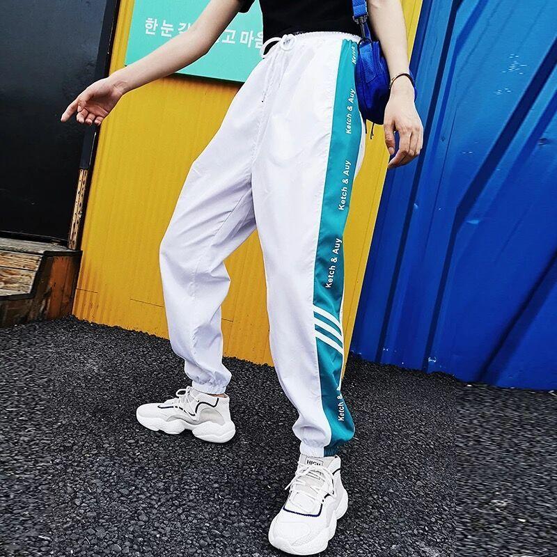 Pantaloni sportivi per studenti femminili super popolari Stile coreano  Pantaloni hip-hop larghi e belli Pantaloni casual all-match acquista in  modo economico — spedizione gratuita, recensioni reali con foto — Joom