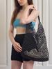 Tinknit Handmade Mesh Shoulder Bag_Black