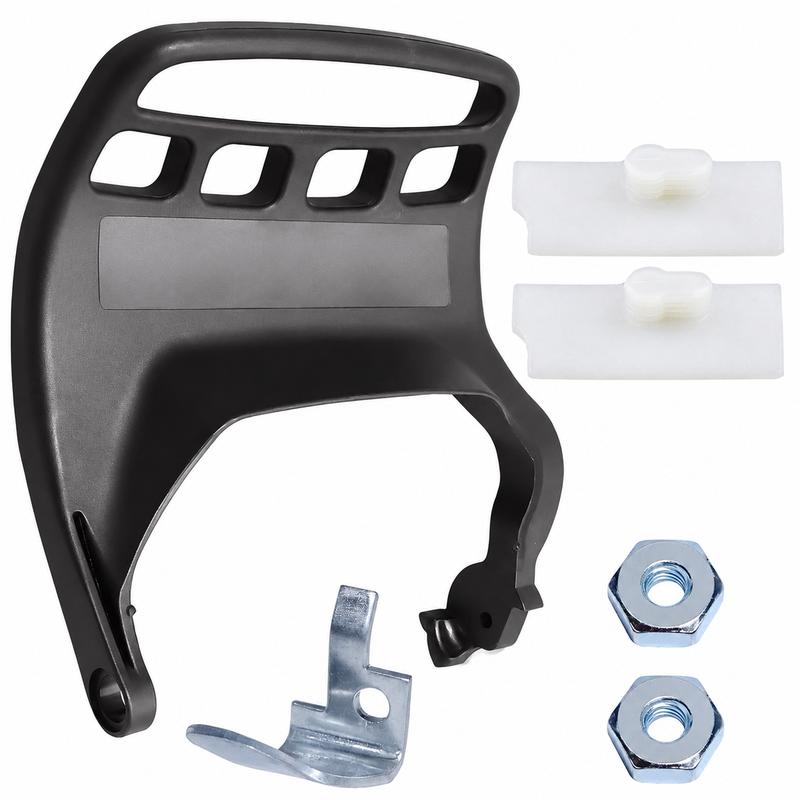 Chain Brake Handle Guard Kit, Chain Catcher, Bar Nuts Bumper Strip For Stihl MS251 MS231 MS241 1143 792 9103 Chaaw Parts Kit