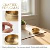 Sanskrit Meditation Sound Bowl Handmade Brass Brass Singing Bowl Mini Singing Bowl  Sound Healing