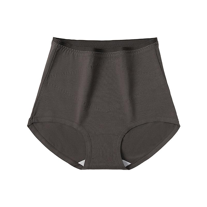 Women S High Waist Cotton Briefs Tummy Control Breathable Plus Size Underwear
