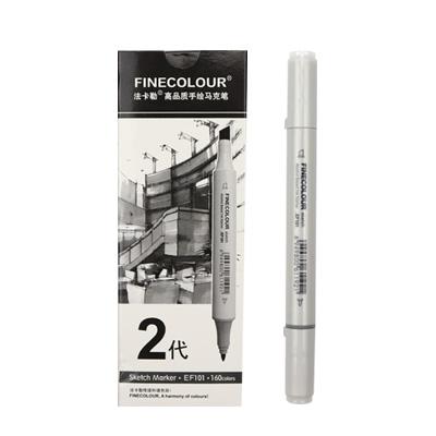 Finecolour Replacement EF100/EF101/EF102 Generation Art Marker Head Replaceable Big Oblique Nib/Small Round Nib For Marker Pen