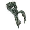 Detachable Silk Scarf Thin Floral Chiffon Scarves Fashion Neck Cover  For Women Lady Girls Female