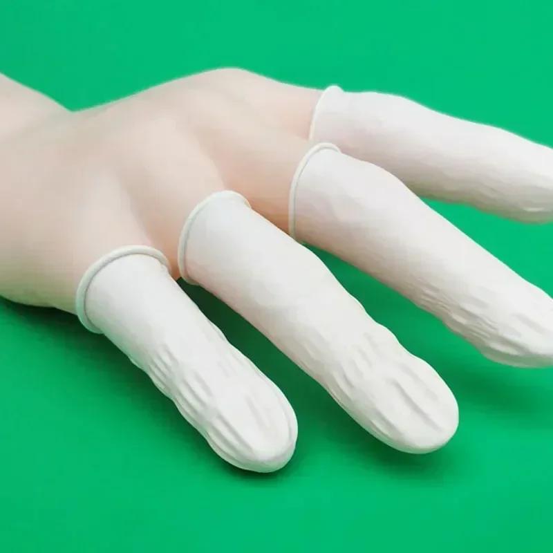 30/50/100pcs Latex Fingertips Protector Gloves Watch Repair Tool Non-slip Anti-static for Watchmaker Kit Rubber Gloves