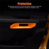 For Ford Ranger  2024 Car Door Armrest Cover Frame Trim Interior Accessories Orange-A87Q