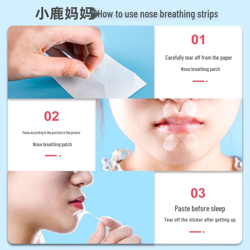 FAWNMUM Kids Mouth Breathing Correction Patches