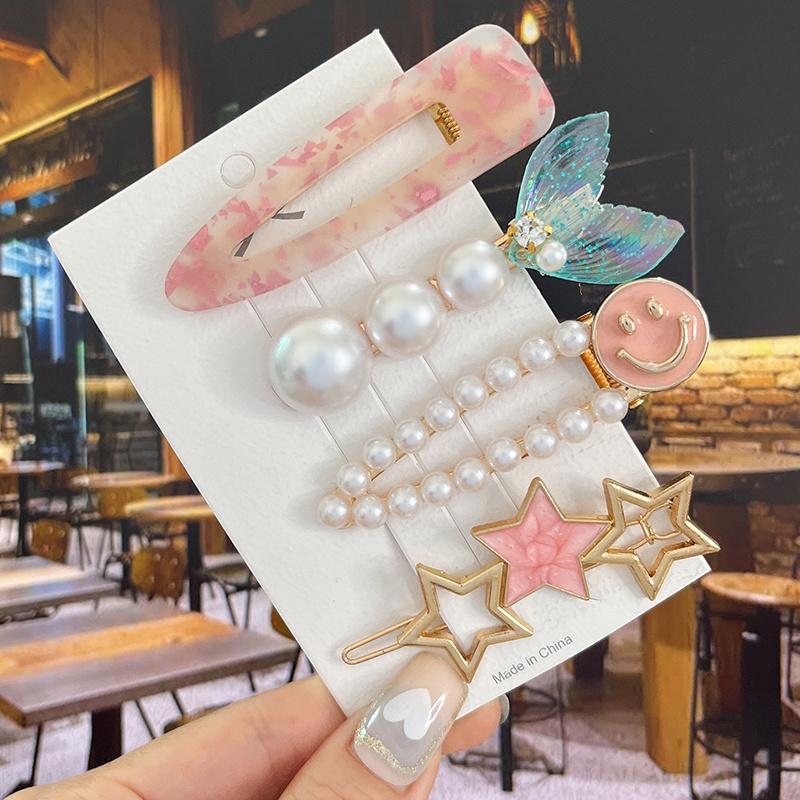 2 STÜCKE Prinzessin Samt doppelseitige Schleife süße Mädchen Haarnadeln Kinder Kopfbedeckungen Haarspangen Haarspangen Haarschmuck