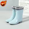 2025 New Women's Waterproof Ankle Boots All-Season Wear-Resistant Non-Slip Rain Boots for Outdoor Premium Quality Hot Sale
