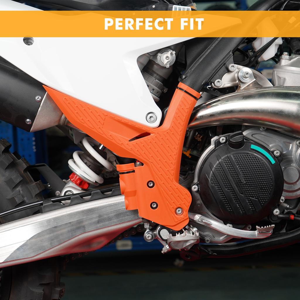 NICECNC For 2024 KTM EXC 300 XCW EXCF 500 450 400 350 300 250 200 150 125 SX XC XCF SXF 450 2023 Motorcycle Frame Protector Kit