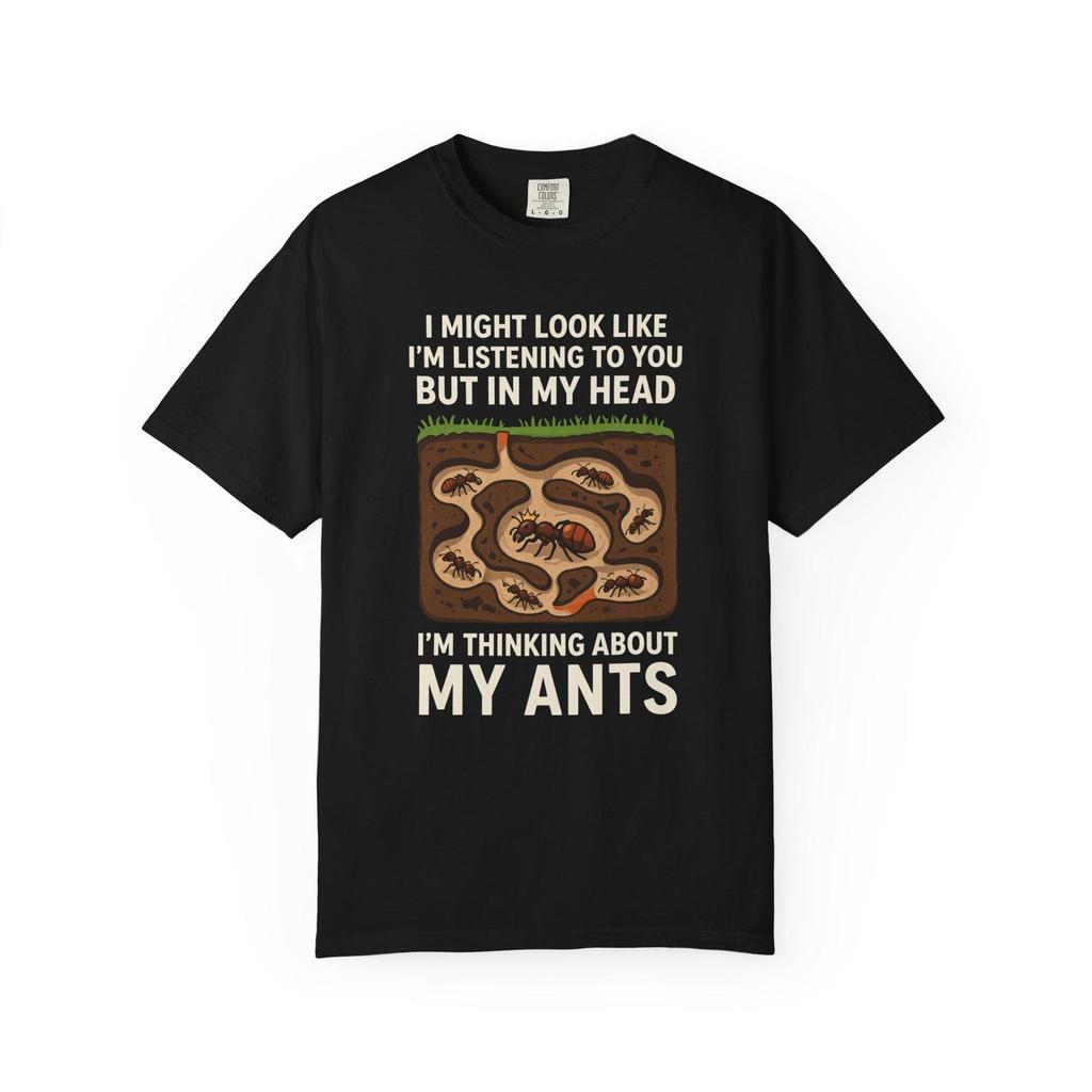 Ant lover t shirt funny insect keeper gift ant farm hobby tshirt