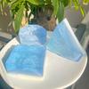 Transparent Ocean Mousse Squeeze Toy Squishy Square Fidget Toys Super Soft Circle Antistress Pinch Decompression Sensory Toy