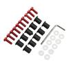 M5 Motorcycle    S Nuts Gaskets Set Aluminum Alloy Rubber Replacement for  