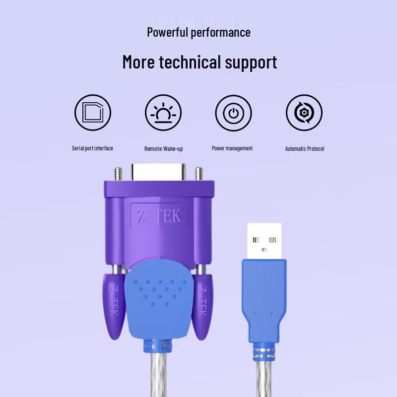 Z-TEK USB na RS485/422 sériový převodníkový kabel