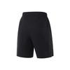 Li Ning Running Series Solid Color Mid Waist Quick Dry Breathable Straight Leg Sports Shorts Men Shorts Black AKSU047-1