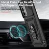 For Samsung Galaxy A36 5G/A56 5G Case PC + TPU Phone Cover with Lens Protection Kickstand