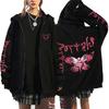 Melanie Martinez Portals Tour Zip Up Hoodies Casual Men Women Hooded Sweatshirts Hip Hop Streetwear Zipper Jacket Y2K Coats