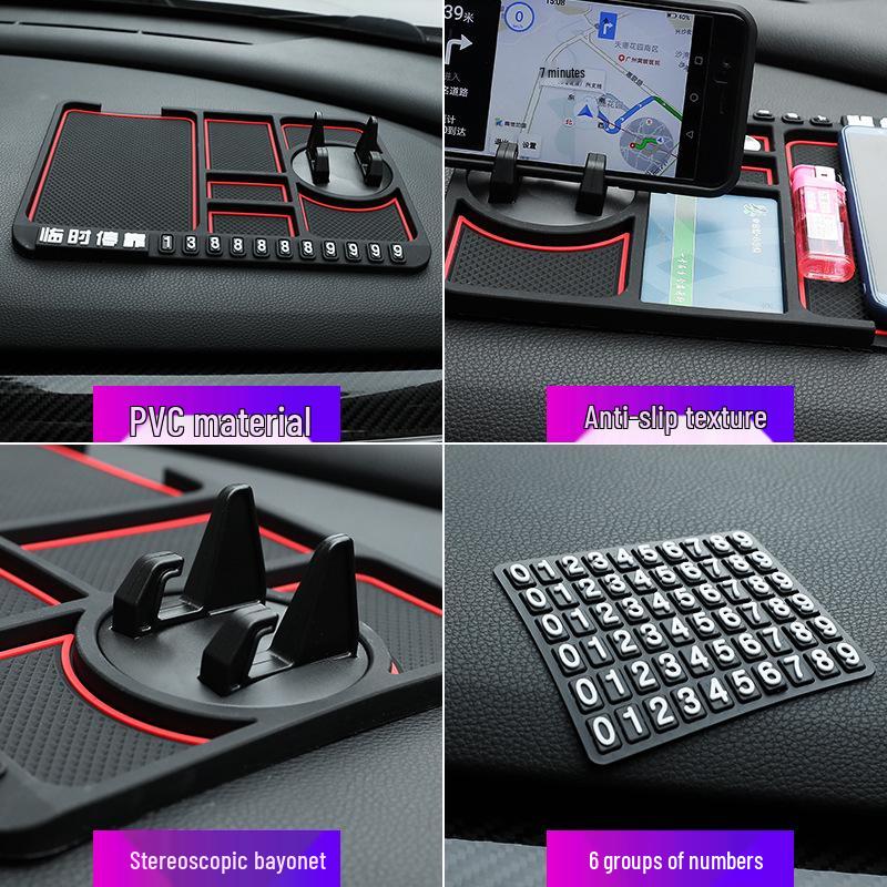 Universal Anti-Slip Car Phone Holder & Navigation Dashboard Pad
