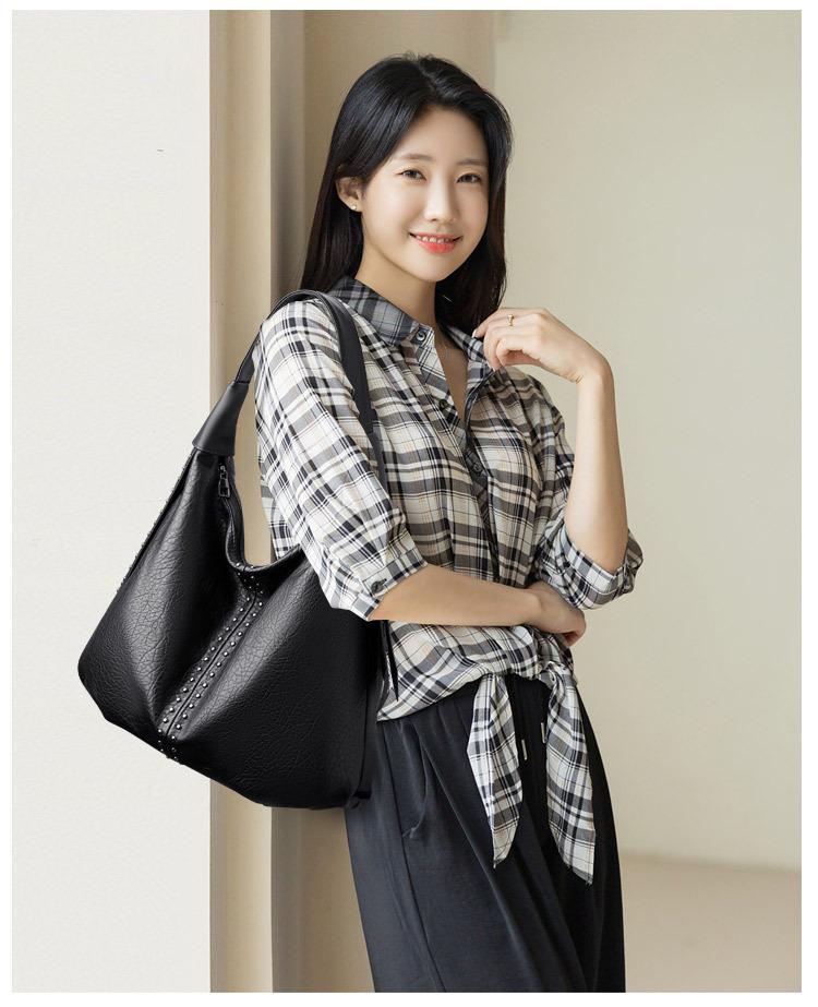 2025 Trendy Women's Large Capacity Single Shoulder Crossbody Tote Bag