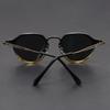 Steampunk Durable Metal Metal Circular Sun Glasses Glasses For Men Male Ladies Luxury Designer Style Style Classic Popular Outdoor Driving Hip Hop