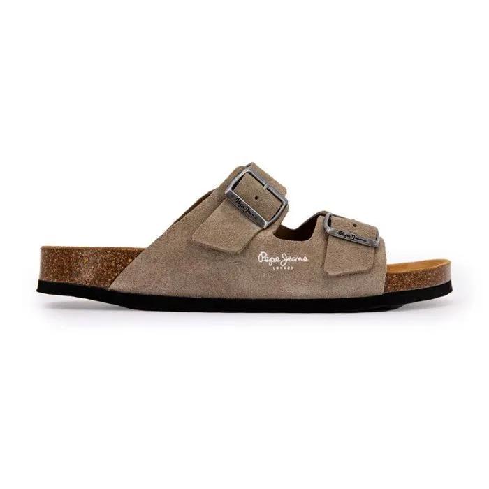 Pepe Jeans Herren Grau Sandalen Bio Suede - Bild 3