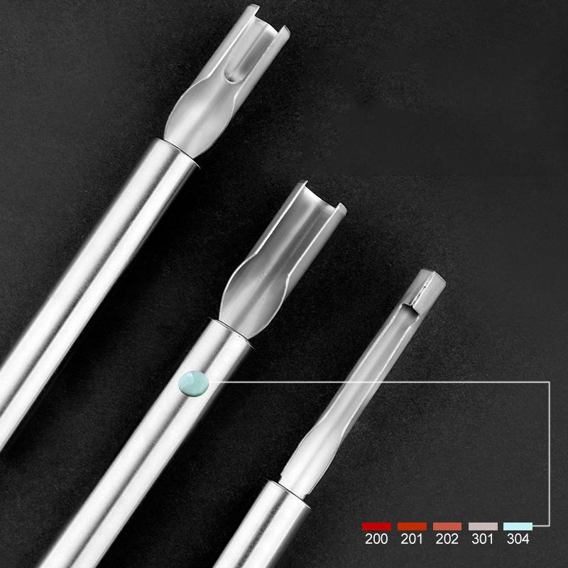 1/3Pcs Carving Tool Stainless Steel Carving Knife Fruit And Vegetable Carving Knife Semicircle Water Drop Petal Shape