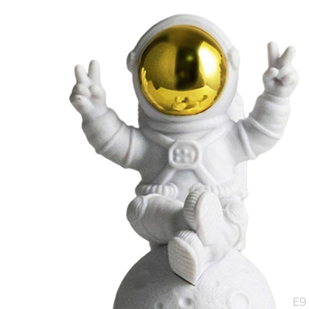 Resin Figurine - Space Themed Desk Decor for Kids