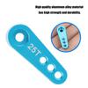 Aluminum Alloy RC Steering Servo Half Arm Horn 28.5mm 25T for   1Celsius10 Truck (Blue)