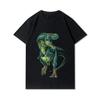 Pivosaurus Casual Loose Oversized Y2k T-shirt Men Women High Quality Cotton Short Sleeve Men Women Black Short Sleeves Female Male Clothing