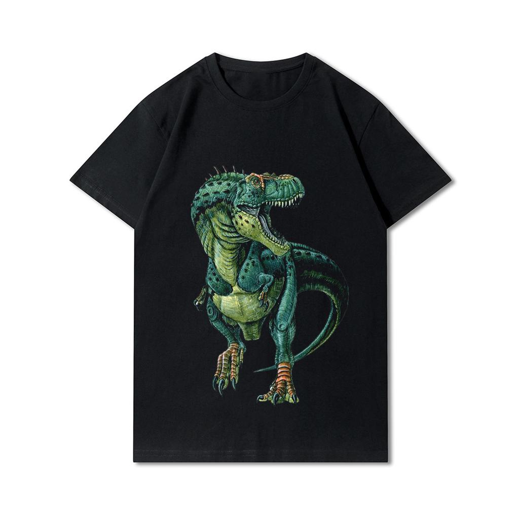 Pivosaurus Casual Loose Oversized Y2k T-shirt Men Women High Quality Cotton Short Sleeve Men Women Black Short Sleeves Female Male Clothing