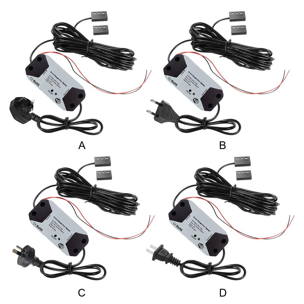 Smart Wi-Fi Garage Door Opener Controller Garage Door Motor Kit Garage Accessory APP Remote