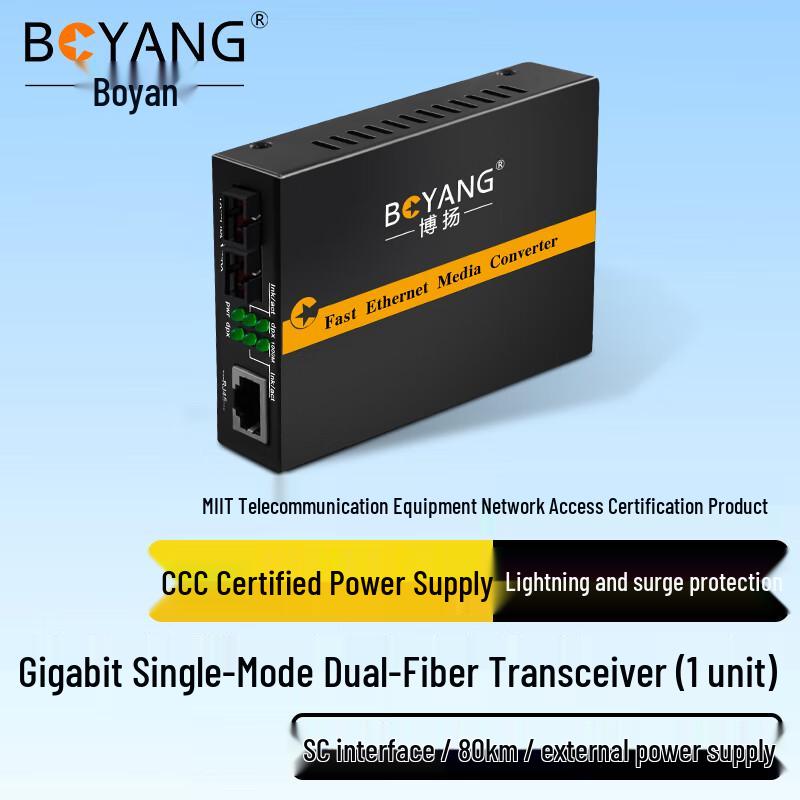 BOYANG Telecom-Grade Fiber Optic Transceiver