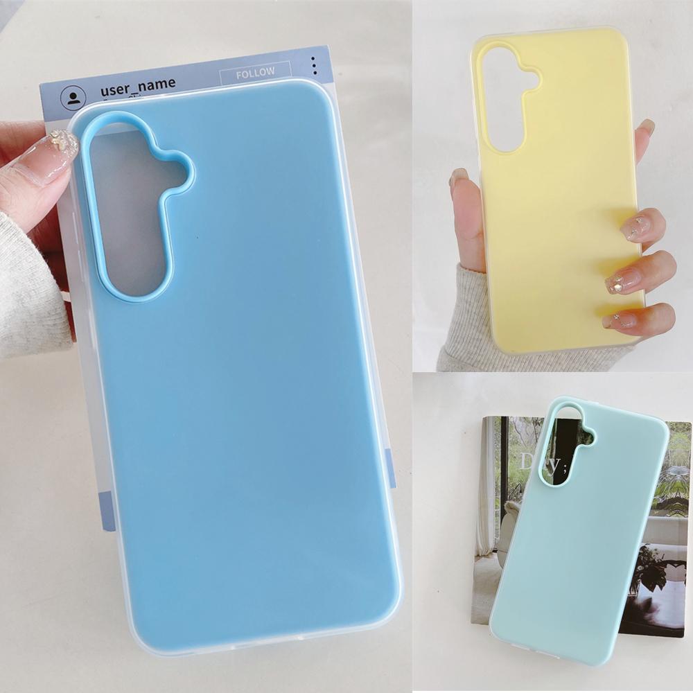 Moderne minimalistische matte Handyhülle für Samsung Galaxy A57 A37 A27 A17 A07 A56 A36 A26 A16 A55 A35 A25 A15 A54 A34 A24 Stoßfester Bumper