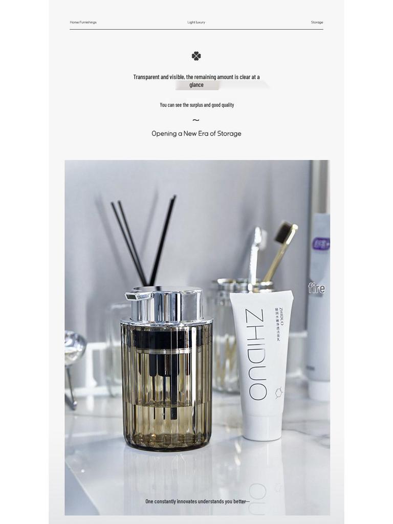 Luxury Large Capacity Press Hand Soap & Shower Dispenser