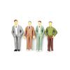 200 Piece Figures 1:87 Standing Two Seated Figures Model Building Convolute Set Passengers Train Scenery Kids Toy