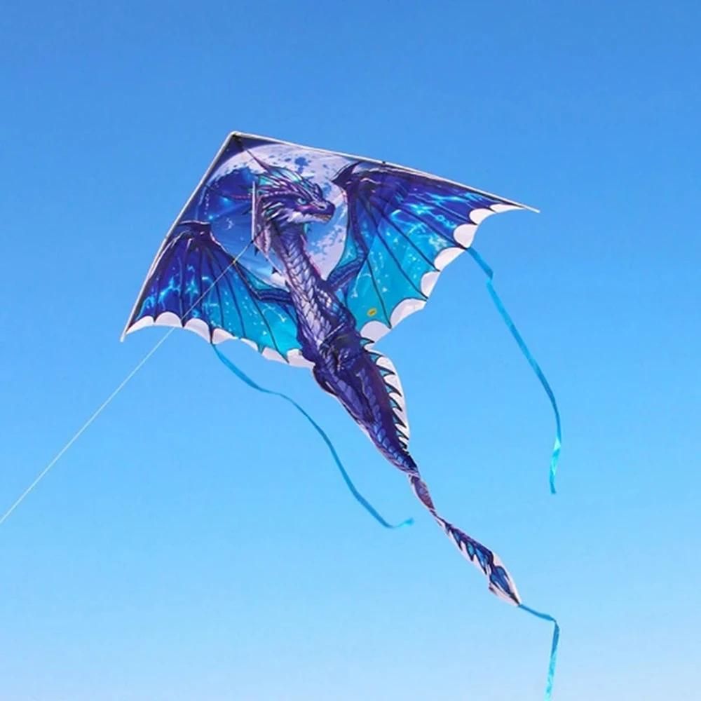 Drachen für Erwachsene Drachen für Kinder Leicht zu fliegen Pterosaurier-Drachen für Jungen Mädchen Anfänger Strandausflug Park Familie Outdoor-Spiele