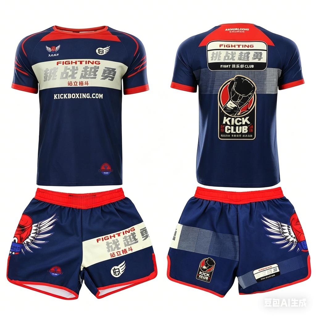 2026 Summer MMA Training Suit Quick Dry Combat Sportswear Set Bold Pink & Black Graphic Shorts & T-Shirt Outfit for Kids