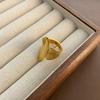 1 Geometric Ring With A High-End Feel, An Open Adjustable Ladies' Ring, A Perfect Gift, Jewelry Accessory.