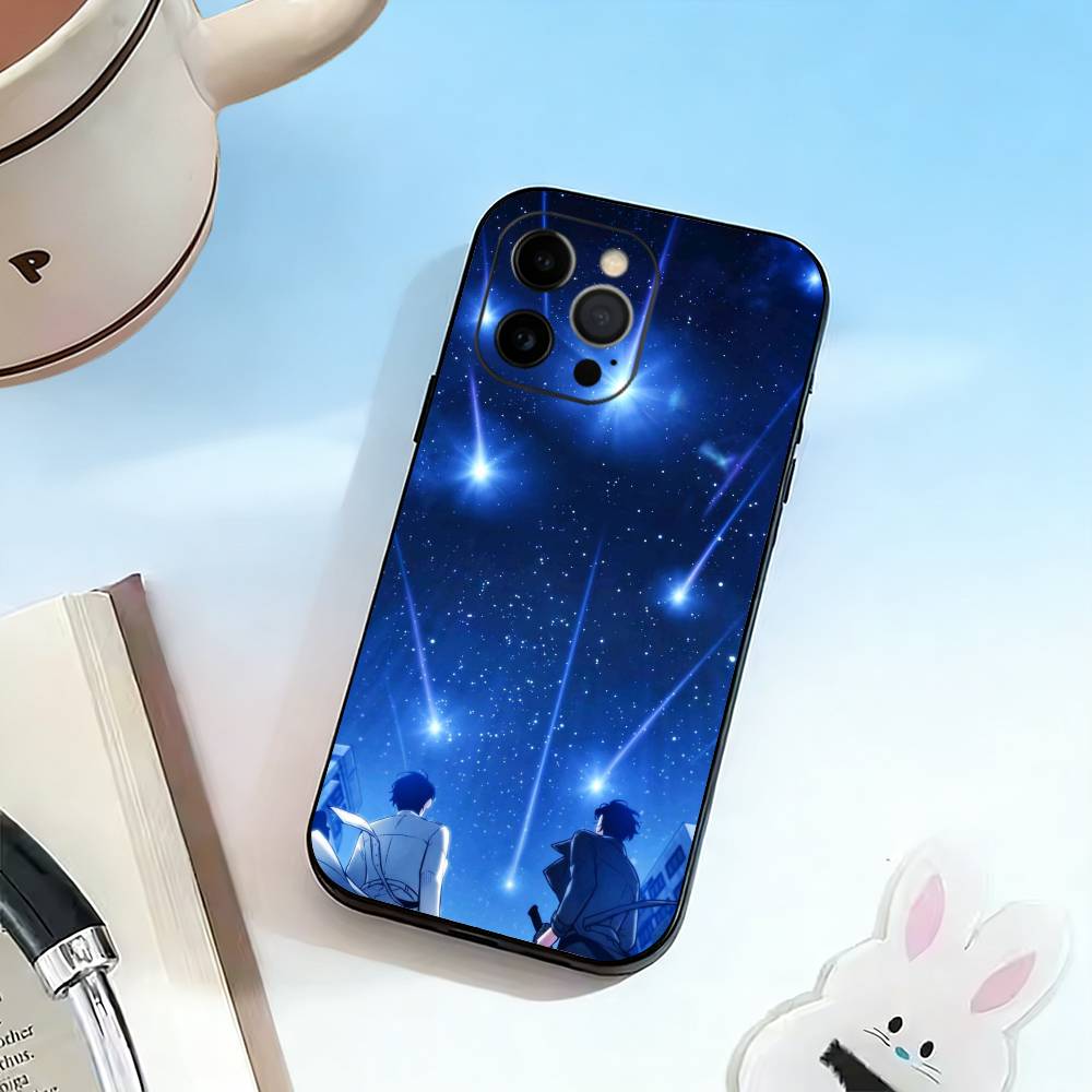 A-Anime Isekai ORV Phone Case For iPhone 17,16,15,14,13,12,11 Plus,Pro Max,XS,Soft Silicone Black Cover