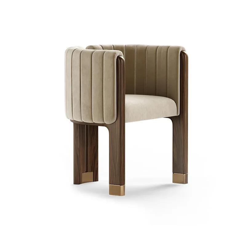Kids Relaxing Nordic Dining Chairs Mobile Dresser Ergonomic Dining Chair Individual Chaise Home Furniture